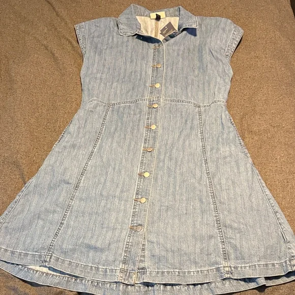 Universal Thread denim dress, NWT, M - Picture 2 of 6